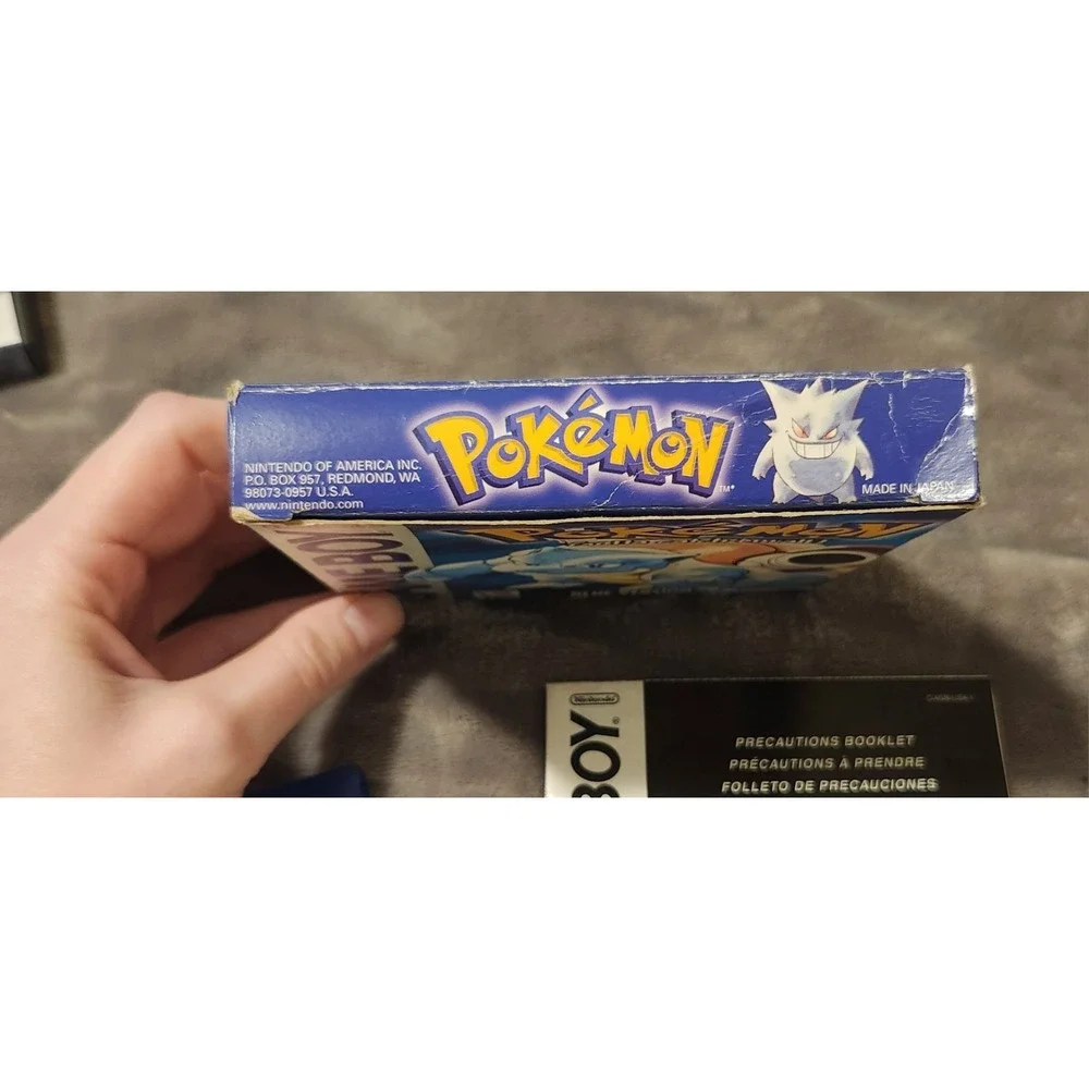 Pokemon Blue Version (Game Boy, 1998)
